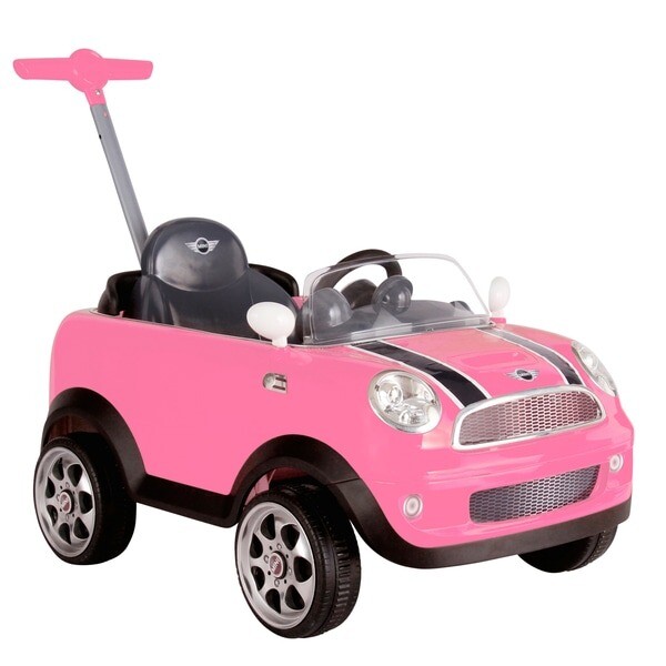 pink push car